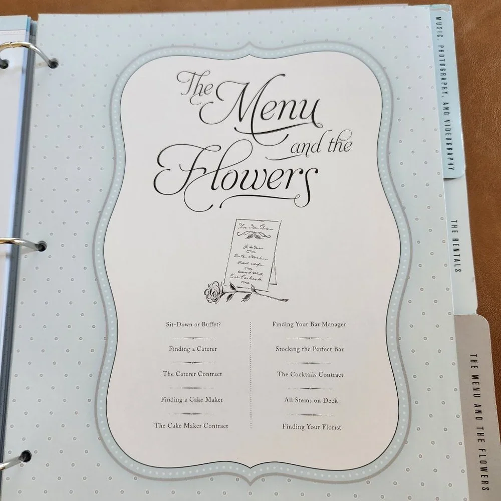 NEW! Wedding Planner and Organizer Binder